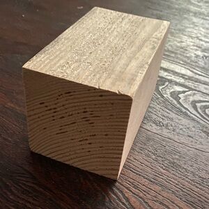 Block of wood (blank)